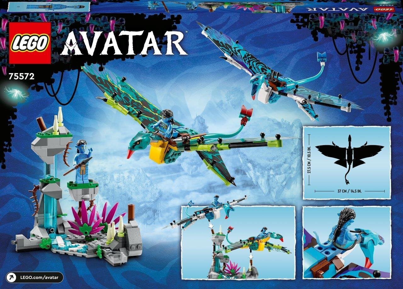 75572 LEGO® Avatar Jake & Neytiri esimene Banshee lend цена и информация | Klotsid ja konstruktorid | hansapost.ee