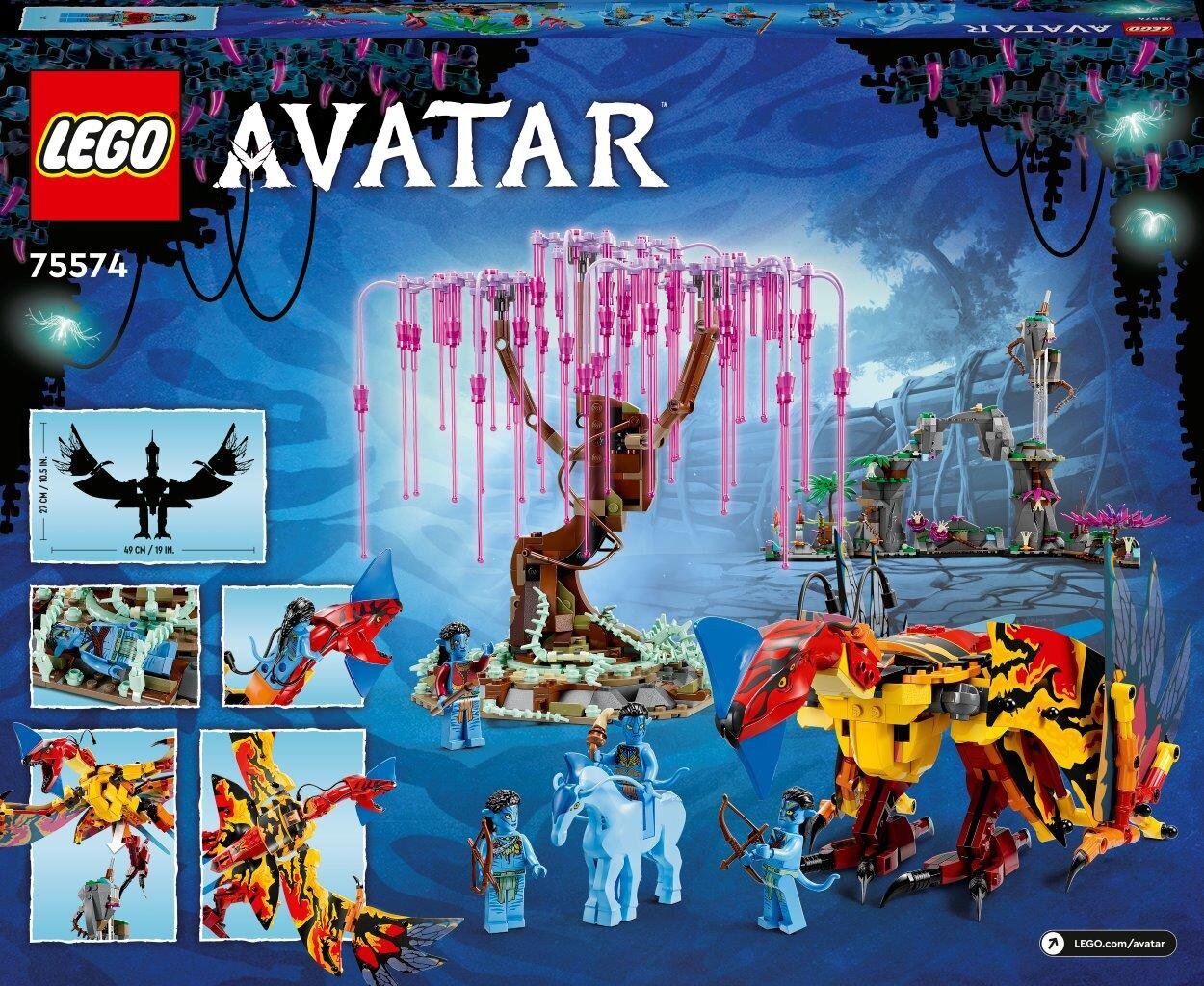 75574 LEGO® Avatar Toruk Makto ja hingedepuu цена и информация | Klotsid ja konstruktorid | hansapost.ee