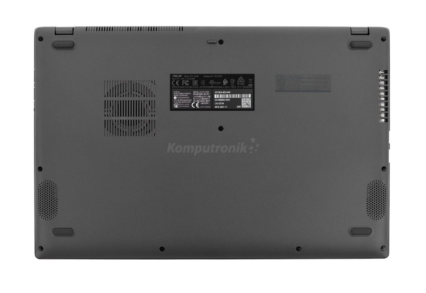 Asus X515EA-BQ1445W 90NB0TY1-M24290 цена и информация | Sülearvutid | hansapost.ee