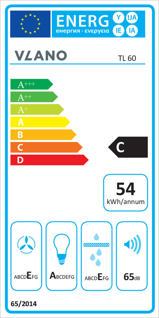 Vlano TL 60 IX цена и информация | Õhupuhastid | hansapost.ee