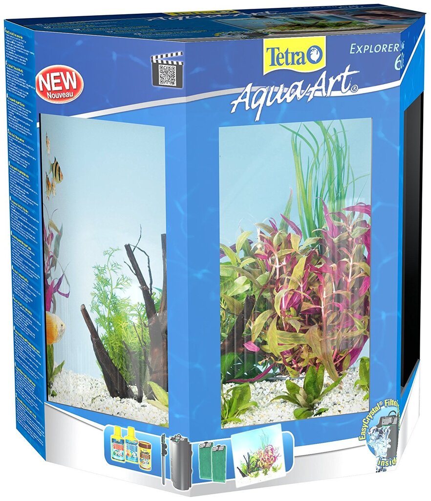 Akvaarium Tetra AquaArt Explorer Line, 60 l hind ja info | Akvaariumid ja lisatarvikud | hansapost.ee