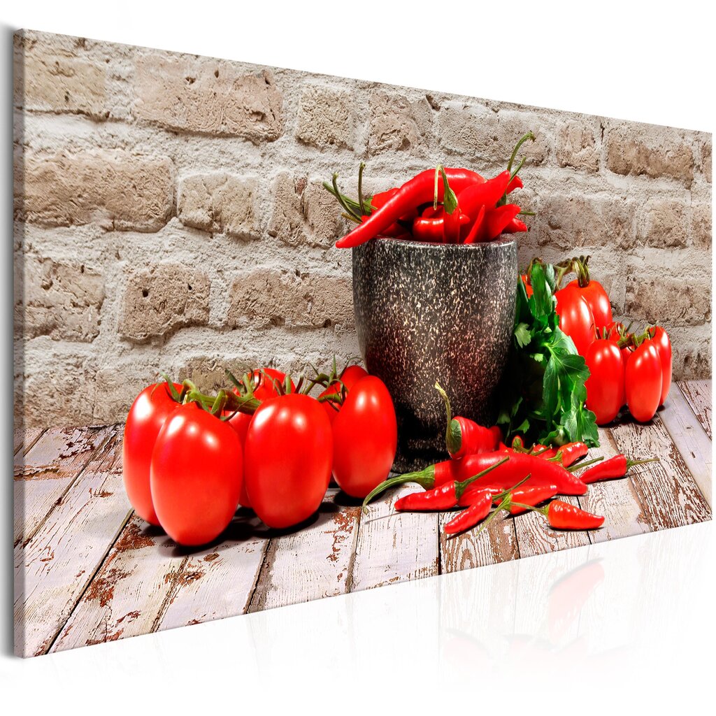 Изображение - Red Vegetables (1 Part) Brick Narrow 150x50 см цена |  hansapost.ee