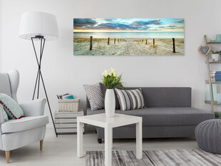 Изображение - Sand Path (1 Part) Narrow 150x50 см цена и информация | Картины, живопись | hansapost.ee