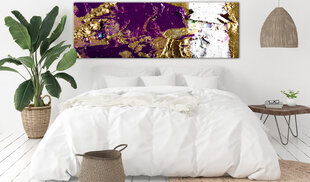Изображение - Purple Wave (1 Part) Narrow 150x50 см цена и информация | Картины, живопись | hansapost.ee