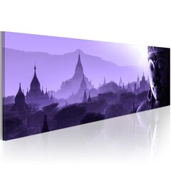 Pilt - Purple Zen 135x45 cm hind ja info | Seinapildid | hansapost.ee