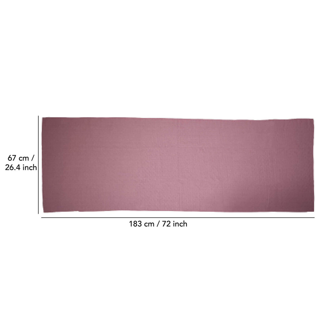 Joogarätik Tunturi 183 x 67 cm, roosa цена и информация | Joogatarvikud | hansapost.ee