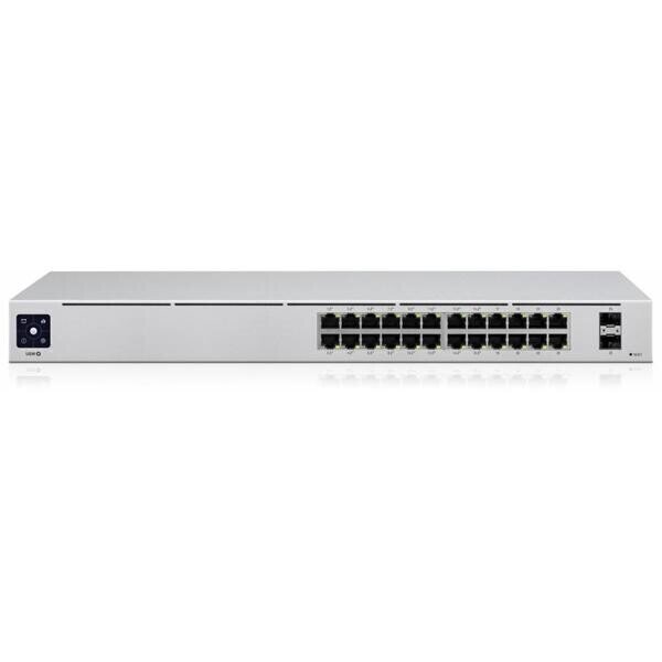 Ubiquiti USW-Pro-24-PoE|Type L3|Desktop/pedestal|Rack|24x10Base-T / 100Base-TX / 1000Base-T|2xSFP+|PoE+ ports 16|400 Watts|USW-PRO-24-POE hind ja info | Ruuterid | hansapost.ee