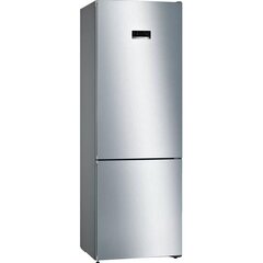 Bosch NoFrost, 438 L, stainless steel - Refrigerator цена и информация | Холодильники | hansapost.ee