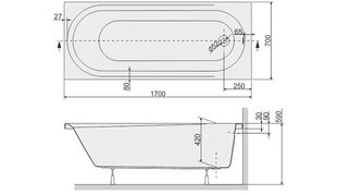 Vann Sanplast Idea IDEA-WP price and information | Baths | hansapost.ee