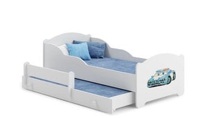Детская кровать Amadis II Police Car 160x80см с матрасом цена и информация | Детские кровати | hansapost.ee