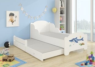 Детская кровать Amadis II Sea Animals 160x80см с матрасом цена и информация | Детские кровати | hansapost.ee