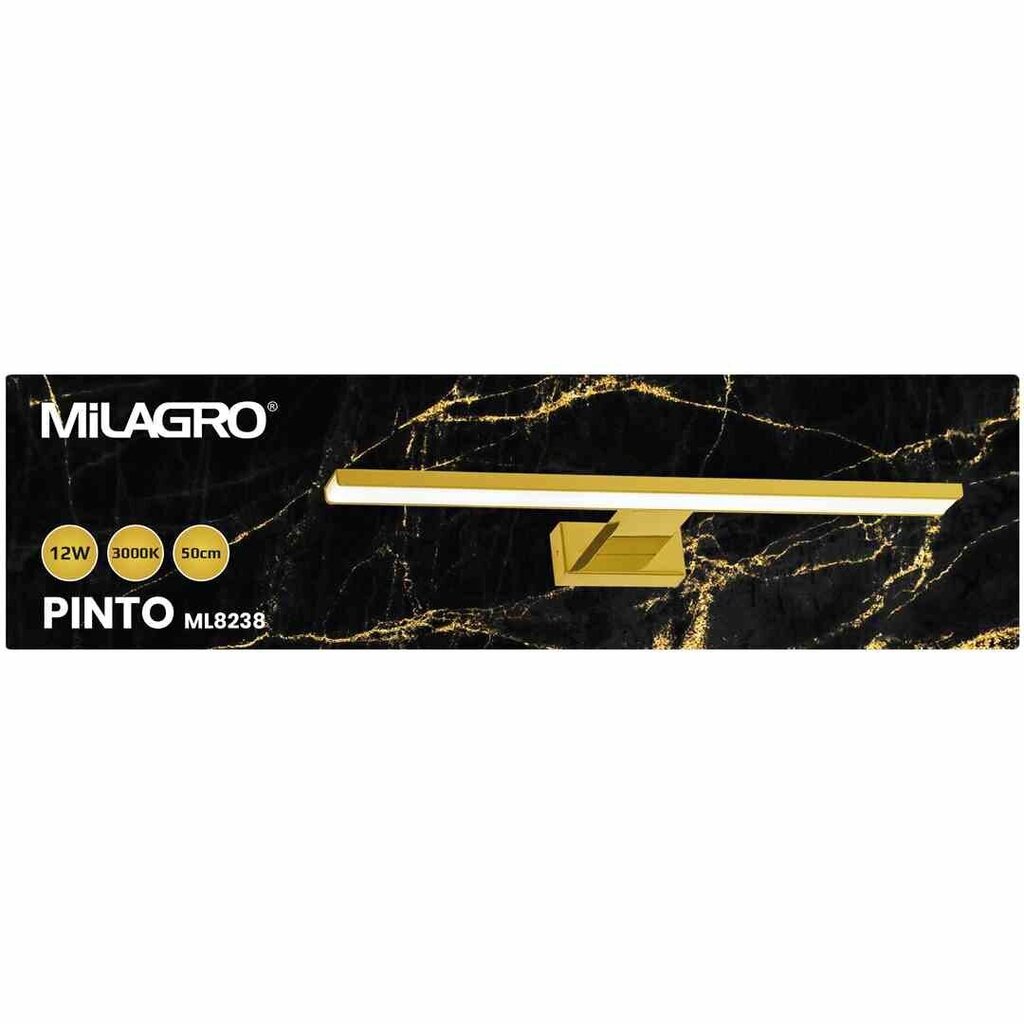 Milagro seinavalgusti Pinto Gold hind ja info | Seinavalgustid | hansapost.ee