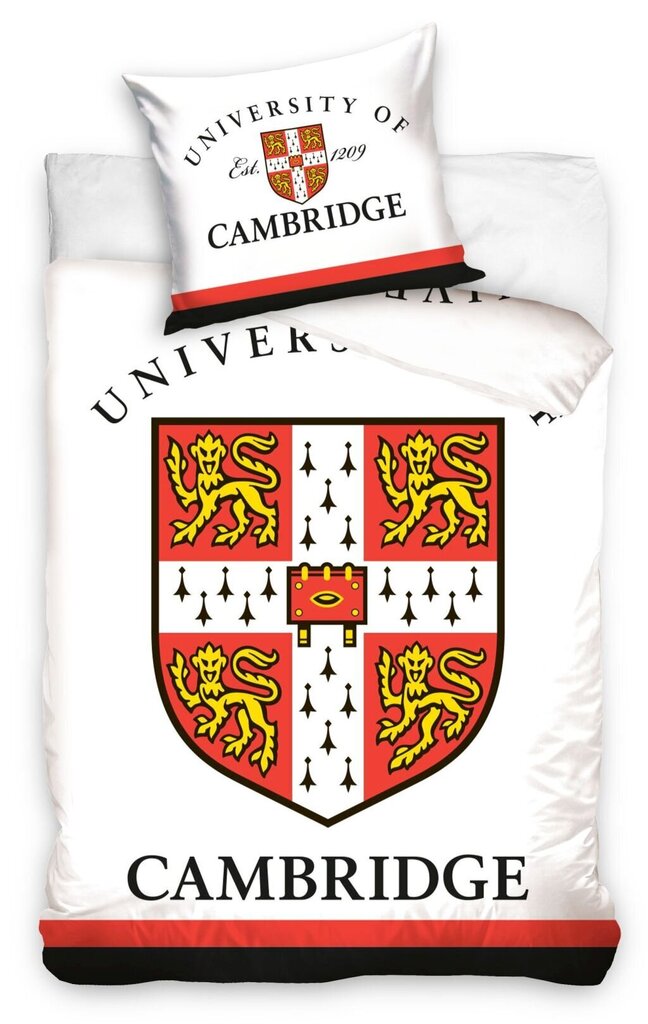 Cambridge University laste voodipesukomplekt, 140x200, 2-osaline цена и информация | Laste voodipesu | hansapost.ee