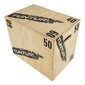 Treeningplatvorm Tunturi Plyo Box Wood цена и информация | Treeningredelid | hansapost.ee
