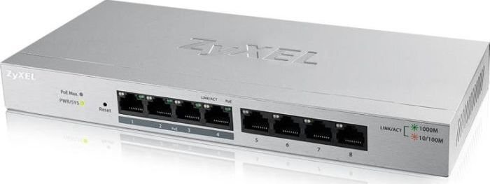 Zyxel GS1200-8HPV2-EU0101F hind ja info | Ruuterid | hansapost.ee
