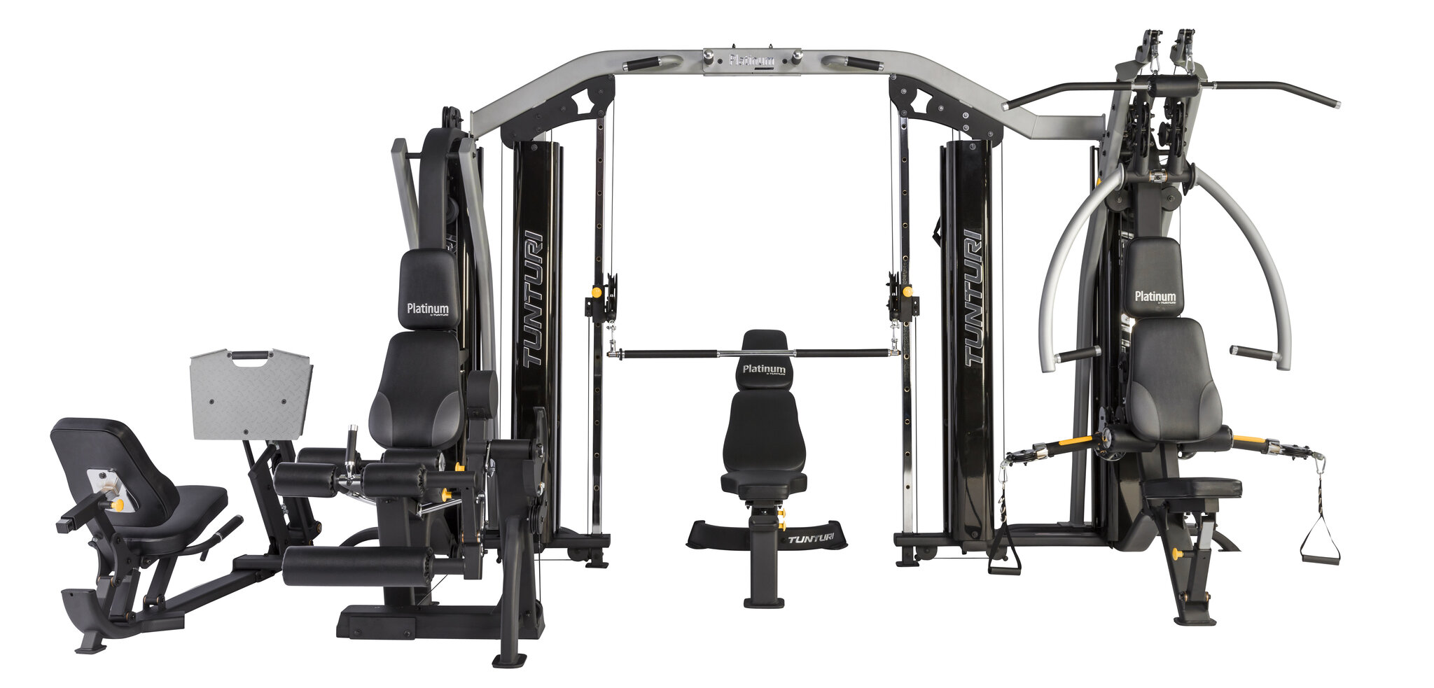 Multifunktsionaalne trenažöör Tunturi Platinum 4in1 Lower Body hind ja info | Treeningkeskused | hansapost.ee