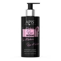 Kirgastav kehakreem Apis Rose Madame Shine Effect Body Balm, 300ml цена и информация | Кремы, лосьоны для тела | hansapost.ee