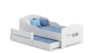 Детская кровать Amadis II Plane 160x80см с матрасом цена и информация | Детские кровати | hansapost.ee