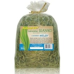 Benek Natural-Vit сено с мелиссой, 300 г цена и информация | Подстилка, сено для грызунов | hansapost.ee