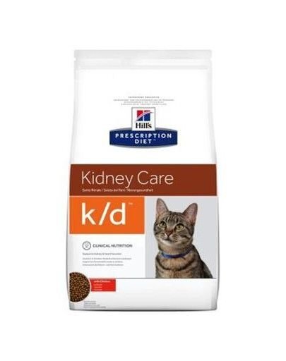 Hill's kuivtoit Prescription Diet Feline k/d, 1,5 kg hind ja info | Kassi kuivtoit ja kassikrõbinad | hansapost.ee