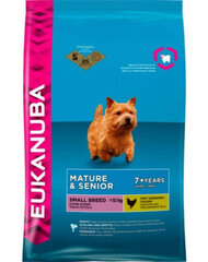 Eukanuba сухой корм Mature & Senior, S, 3 кг цена и информация | Eukanuba Товары для животных | hansapost.ee