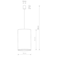 Valgusti Nowodvorski Barrel L 8444 , roosa hind ja info | Rippvalgustid | hansapost.ee