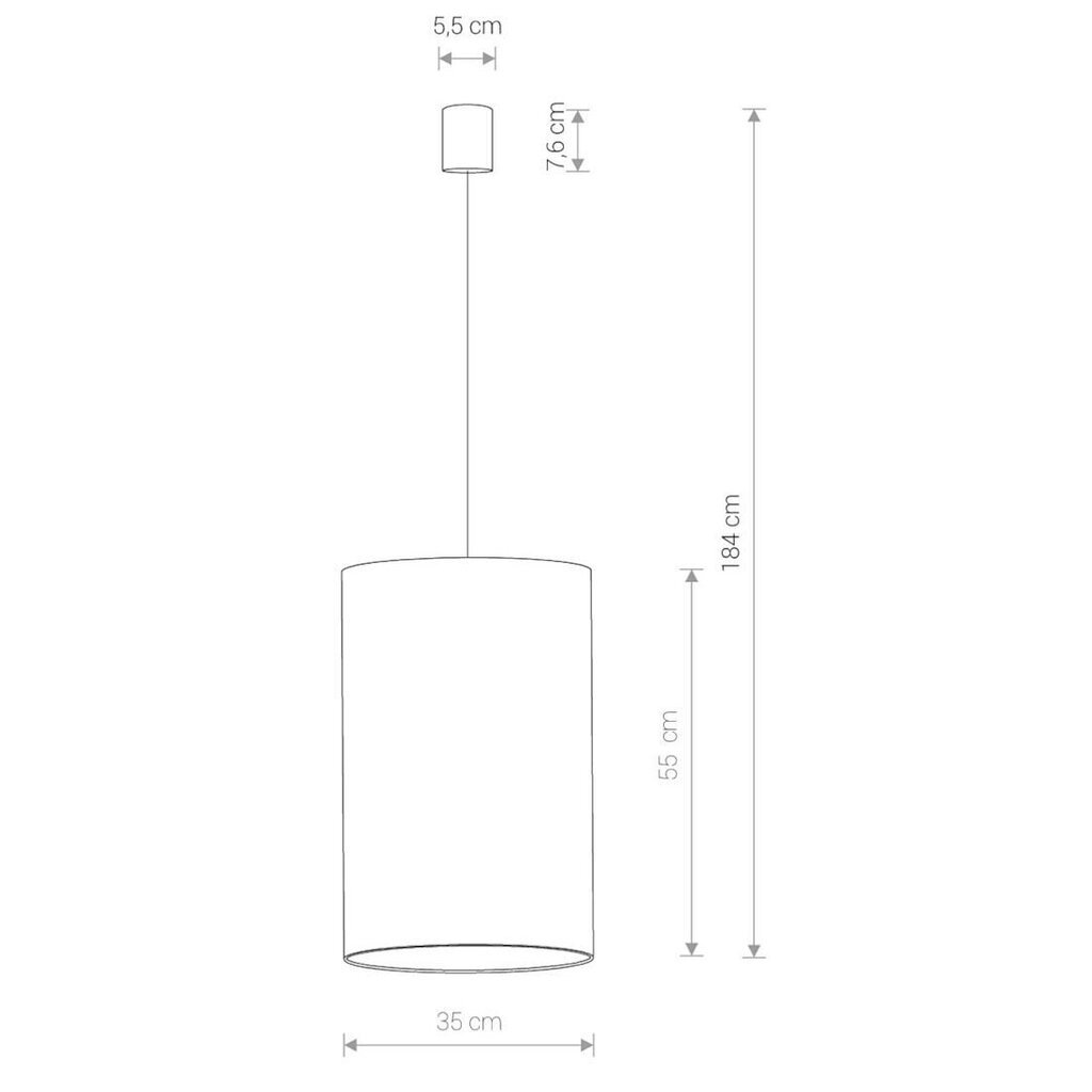 Valgusti Nowodvorski Barrel L 8444 , roosa hind ja info | Rippvalgustid | hansapost.ee