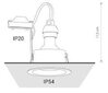 Süvistatav lamp Nowodvorski Charlie 8366, valge hind ja info | Süvistatavad LED valgustid | hansapost.ee