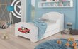 Lastevoodi Amadis Red Car 140x70cm madratsiga ja sahtliga hind ja info | Lastevoodid | hansapost.ee