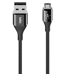 BELKIN MIXIT DURATEK USB-A TO MICRO-USB CABLE, BLACK, 1,2M цена и информация | Кабели для телефонов | hansapost.ee