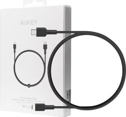 CABLE LIGHTNING TO USB CB-CL2/2M BLACK LLTSN1003932 AUKEY цена и информация | Кабели для телефонов | hansapost.ee