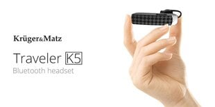 Kruger&Matz Traveler K5 цена и информация | Bluetooth гарнитура | hansapost.ee