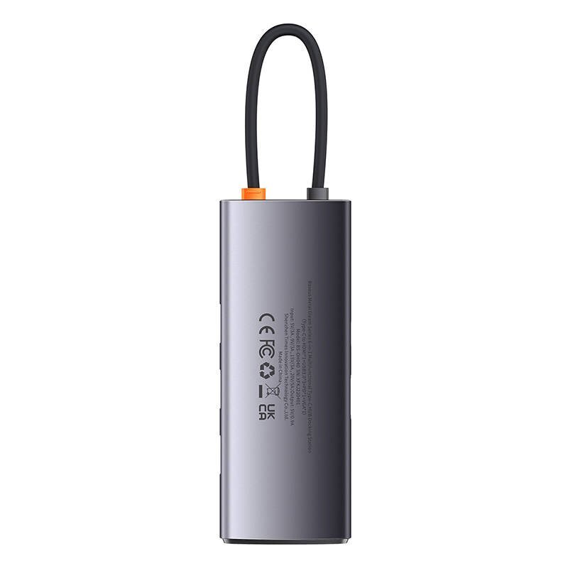 Hub 6in1 Baseus Metal Gleam Series, USB-C to 3x USB 3.0 + HDMI + USB-C PD + VGA цена и информация | USB adapterid ja jagajad | hansapost.ee