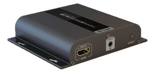 Deltaco adapter HDMI, HDbitT, 120 m, UltraHD, IR, HDCP 1.4 hind ja info | Juhtmed ja kaablid | hansapost.ee