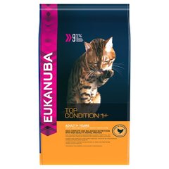 EUKANUBA Cat Adult All Breeds Top Condition sдля взрослых кошек с курицей 10 кг цена и информация | Сухой корм для кошек | hansapost.ee