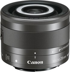 Canon EF-M 28mm f/3.5 Macro IS STM цена и информация | Объективы | hansapost.ee