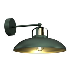 настенный светильник - феликс зеленый/золотой 1xe27 цена и информация | Настенные светильники | hansapost.ee