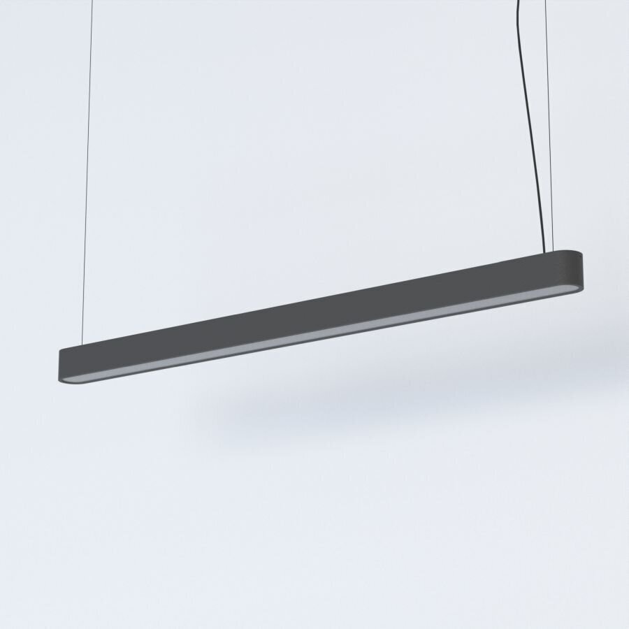 LED valgusti Nowodvorski Soft 120X6 7525, tumehall hind ja info | Rippvalgustid | hansapost.ee