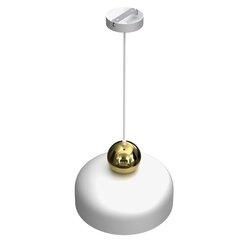 подвесной светильник harald золото/зеленый 1xe27 цена и информация | Люстры | hansapost.ee