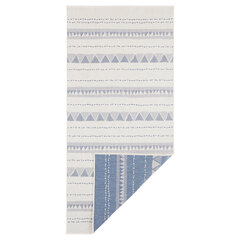 Kahepoolne vaip - tee NORTHRUGS Twin Supreme Cream Blue, 80x250 cm hind ja info | Vaibad | hansapost.ee