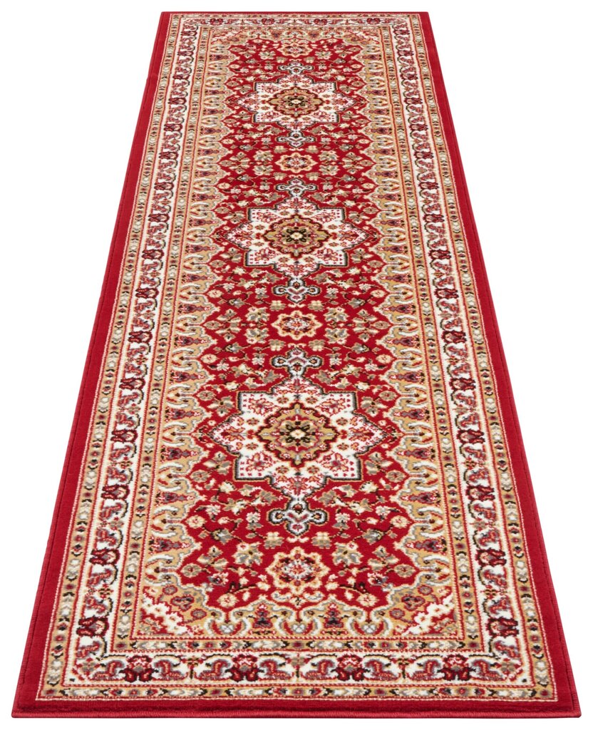 Kitsas vaip Nouristan Mirkan Parun Tabriz 80x250 cm, punane цена и информация | Vaibad | hansapost.ee