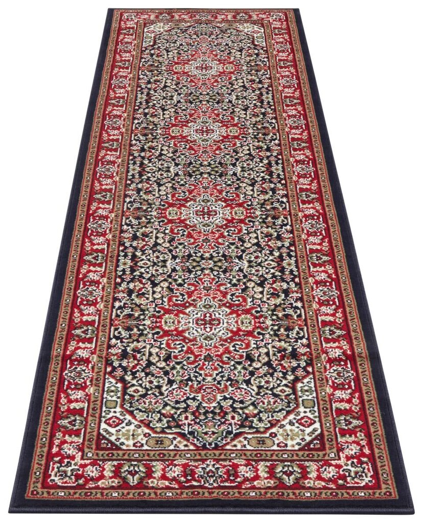 Kitsas vaip Nouristan Mirkan Skazar Isfahan 80x250 cm, punane цена и информация | Vaibad | hansapost.ee