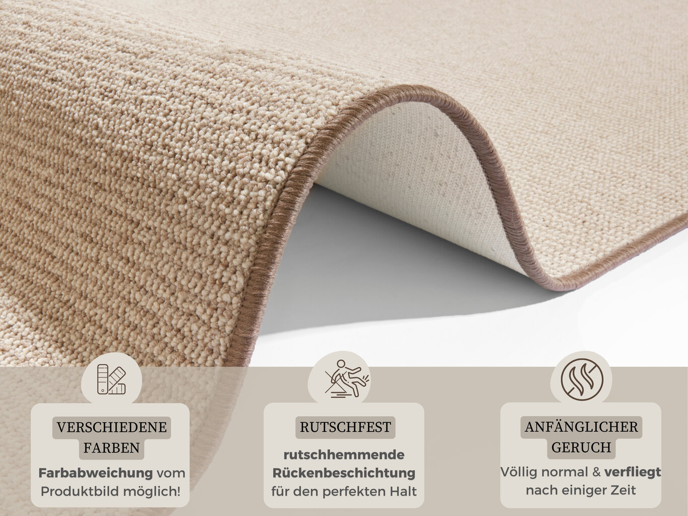 Kitsas vaip BT Carpet Bouclé, 80x150 cm hind ja info | Vaibad | hansapost.ee