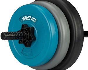 Avento Štanga su svoriais AVENTO 42DM 130cm 20kg price and information | Dumbbells, barbells, weights | hansapost.ee