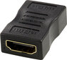 Deltaco adapter, HDMI, 19-pin цена и информация | Juhtmed ja kaablid | hansapost.ee