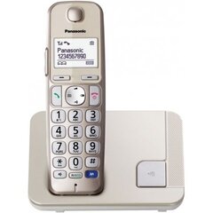 Panasonic KX-TGE210, hõbedane hind ja info | Lauatelefonid | hansapost.ee