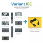 EVER EVER VARIANT IEC 1,5 m RIBA hind ja info | Pikendusjuhtmed | hansapost.ee