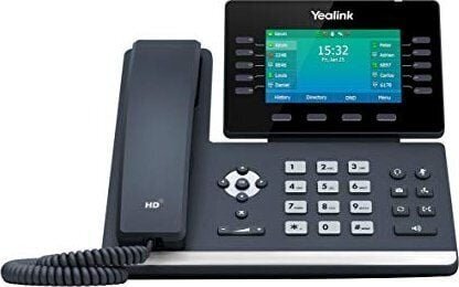 Yealink SIP-T54W, must цена и информация | Lauatelefonid | hansapost.ee