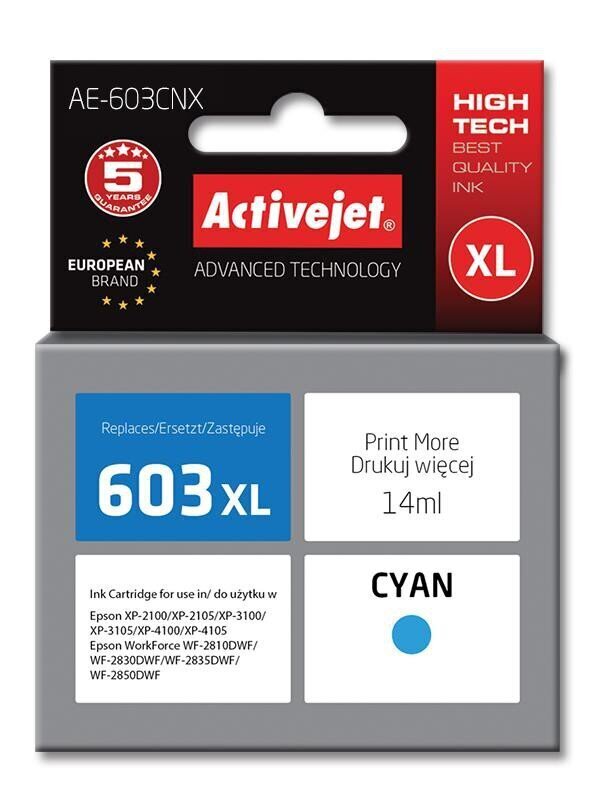 Activejet AE-603CNX hind ja info | Tindiprinteri kassetid | hansapost.ee