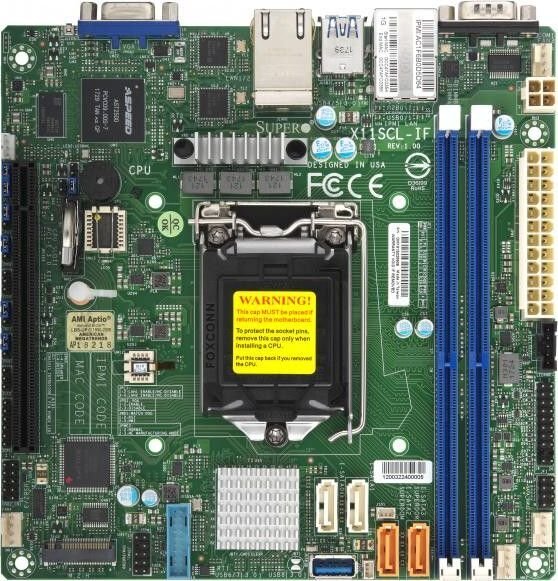 SuperMicro MBD-X11SCL-IF-O hind ja info | Emaplaadid | hansapost.ee